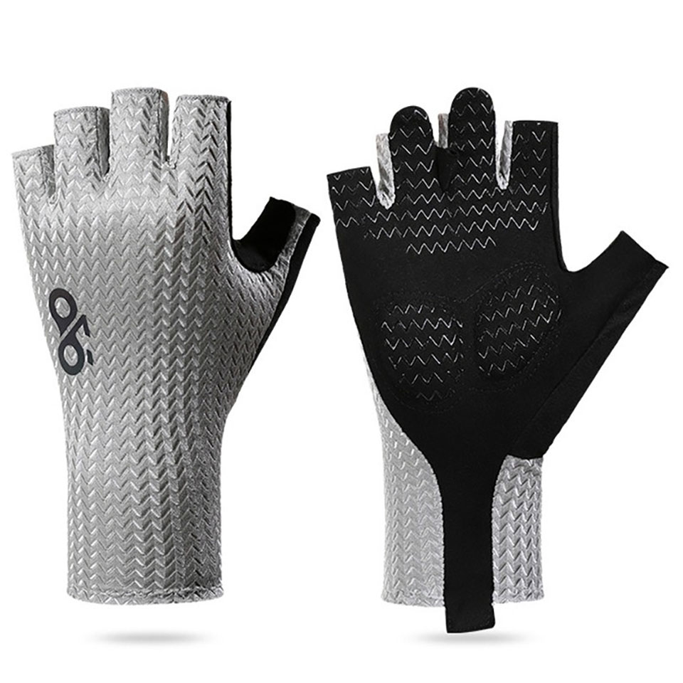 Cycling Gear Padding - Yazlık Nefes Alabilen Yarım Parmak Bisiklet