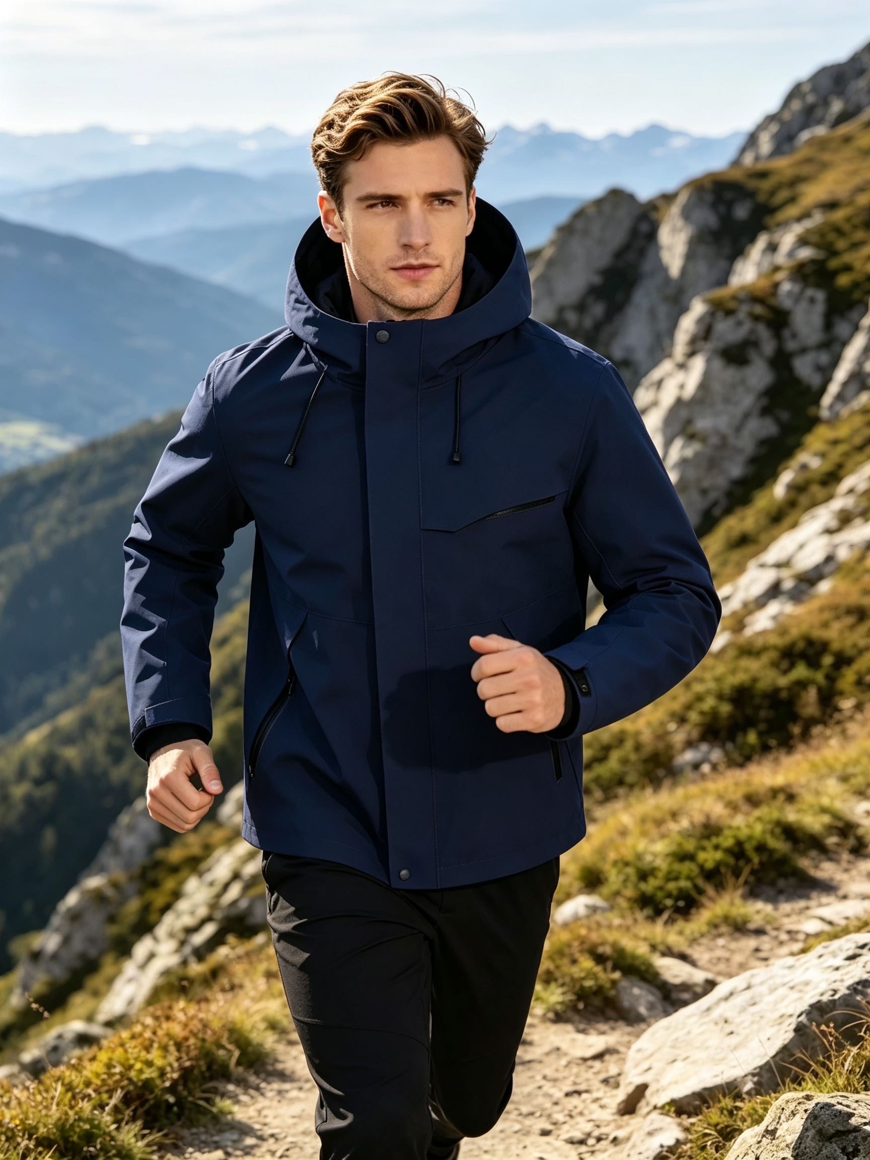 Cycling Gear Apparel - Yeni sonbahar/kış erkek spor ceketleri, tırmanma