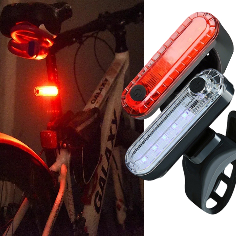 Bicycle Helmet - Bisiklet Arka Kuyruk Işık USB Şarj