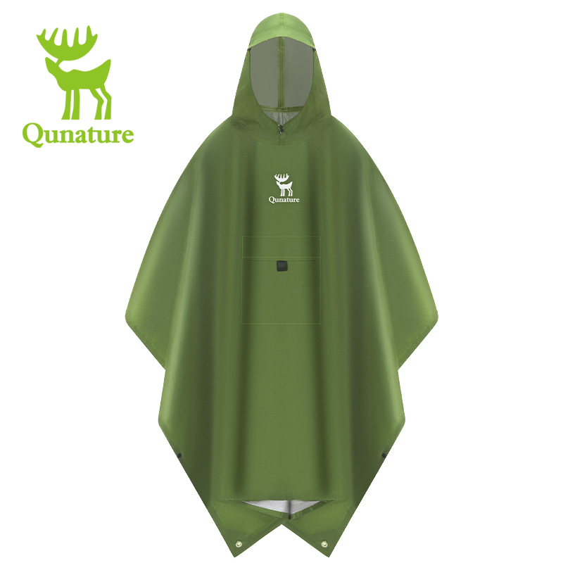 Cycling Gear Rain - Qunature 3'ü 1 arada Su Geçirmez