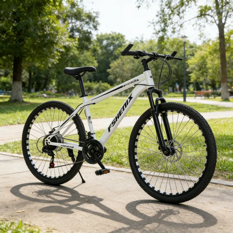 Cycling Gear For Commuting - Kar Beyazı Tekerlekli Dağ Bisikleti 24