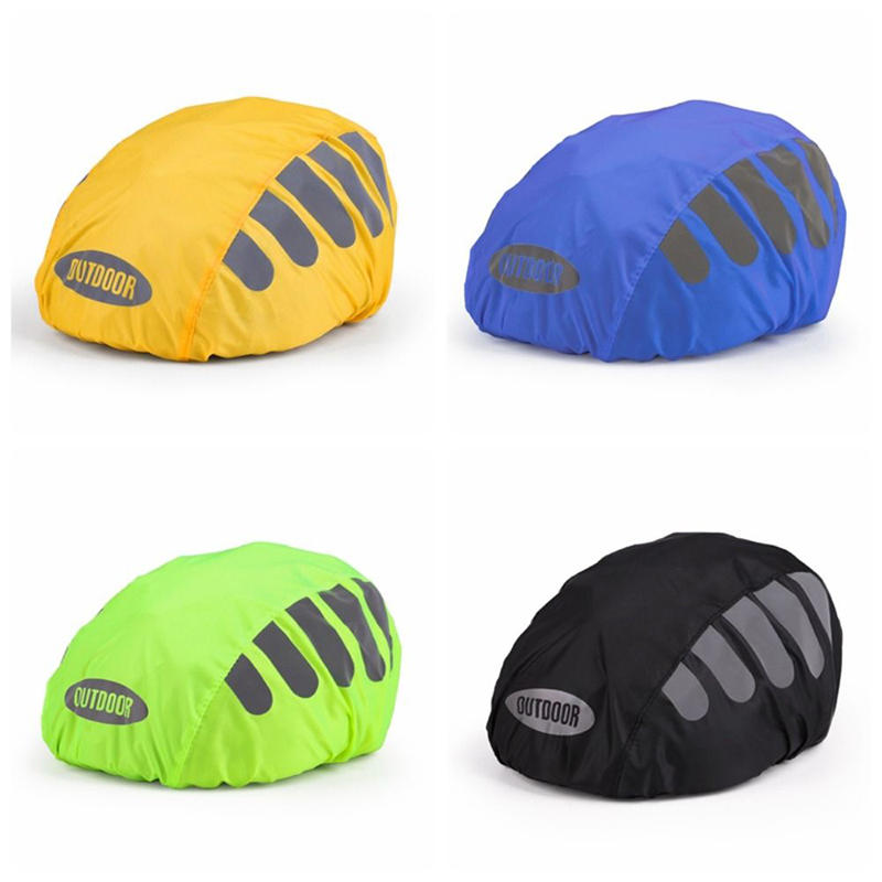 Cycling Gear Rain - 1 adet bisiklet kaskı yağmur kılıfı