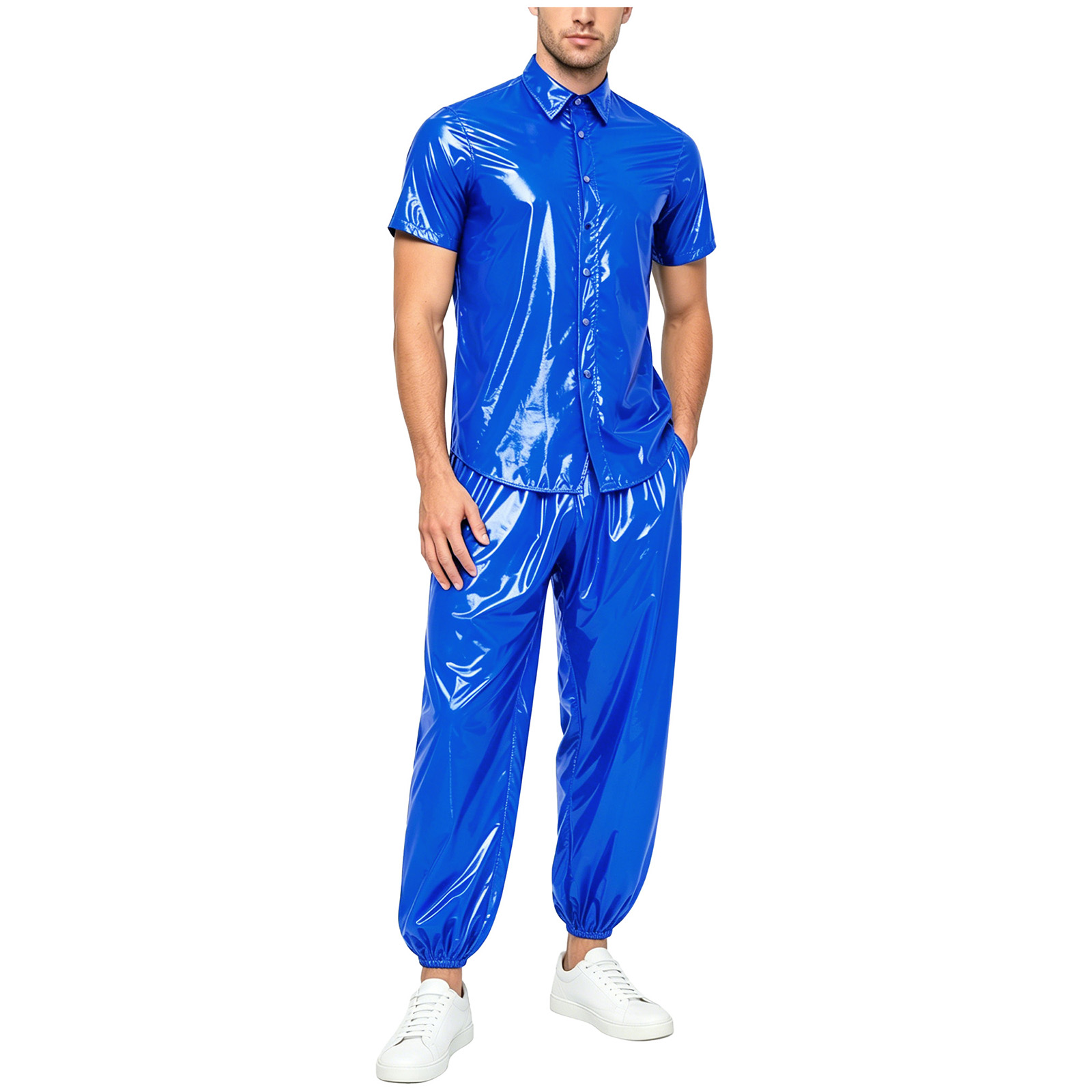 Cycling Gear Rain - Erkekler için parlak su geçirmez gömlek