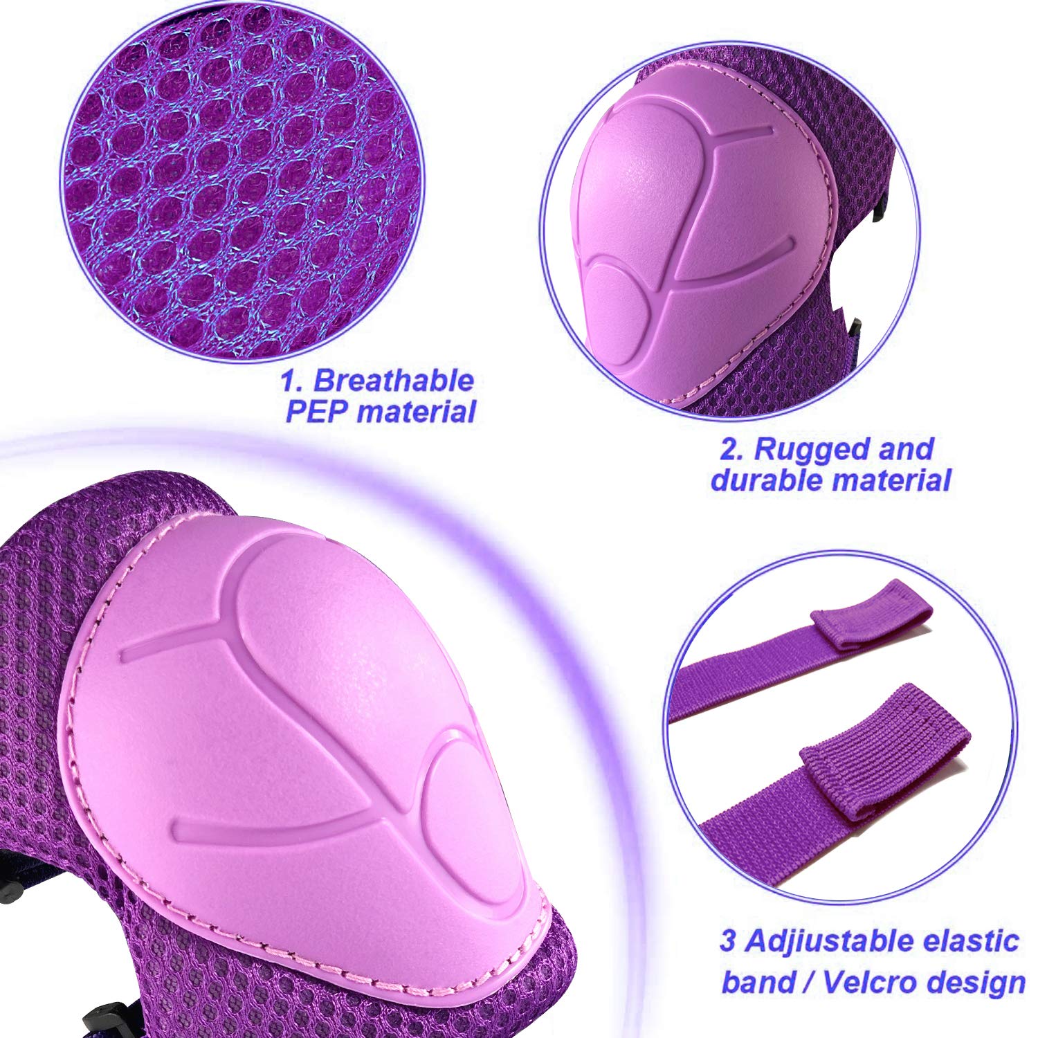 Çocuklar için Dizlikler ve Dir - Cycling Protective Gear For Kids incelemesi ve fiyatı