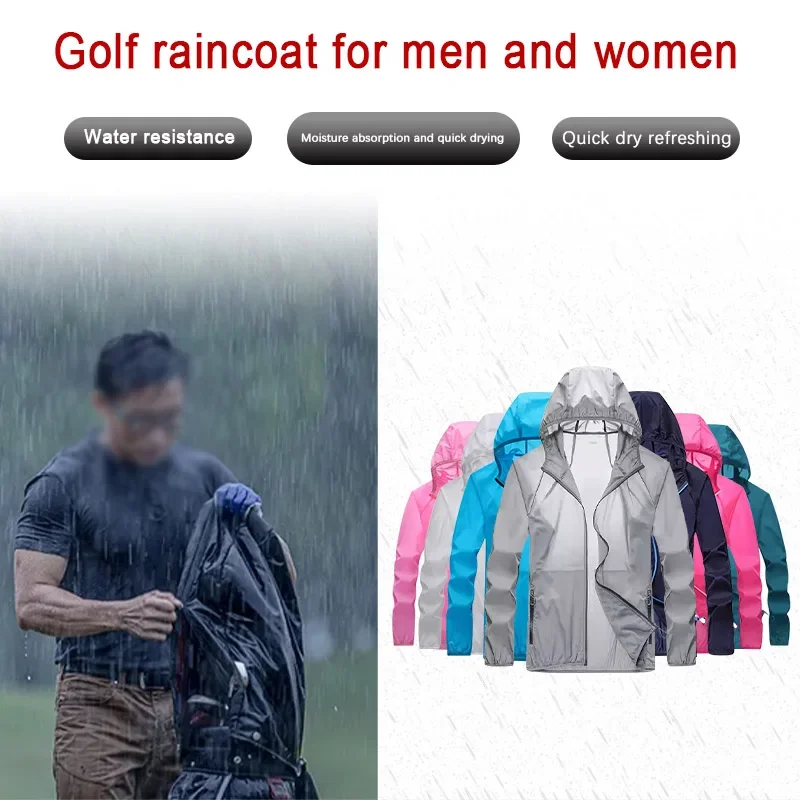 Golf Yağmurluk Hafif Ceket Yet - Cycling Gear Rain incelemesi ve fiyatı