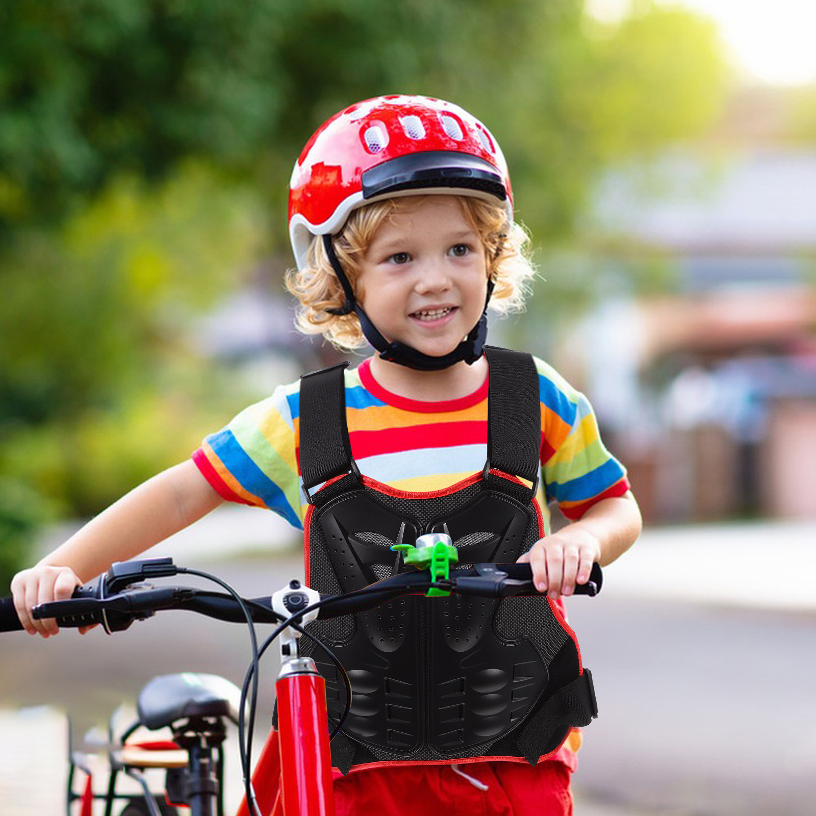 Çocuklar için Koruyucu Yelek L - Cycling Protective Gear For Kids incelemesi ve fiyatı