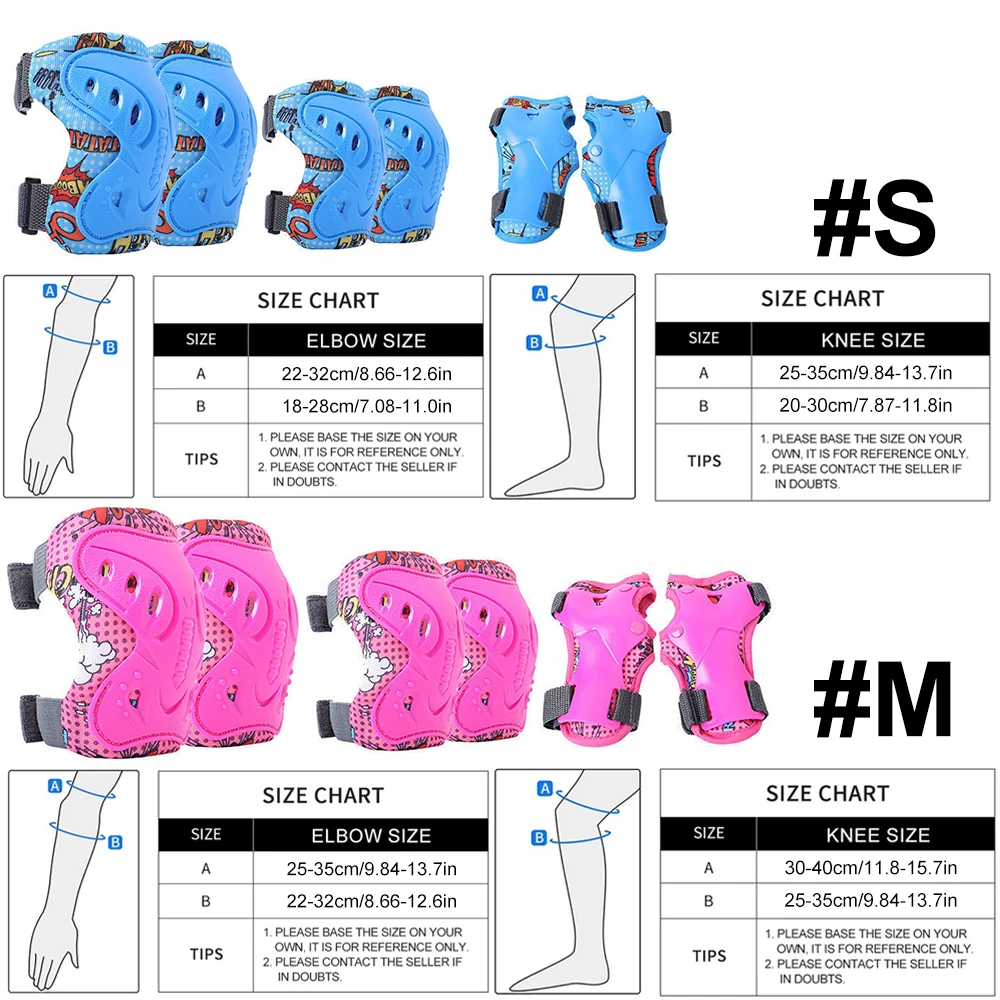 6 Adet Çocuklar Diz Pedleri ve - Cycling Protective Gear For Kids incelemesi ve fiyatı