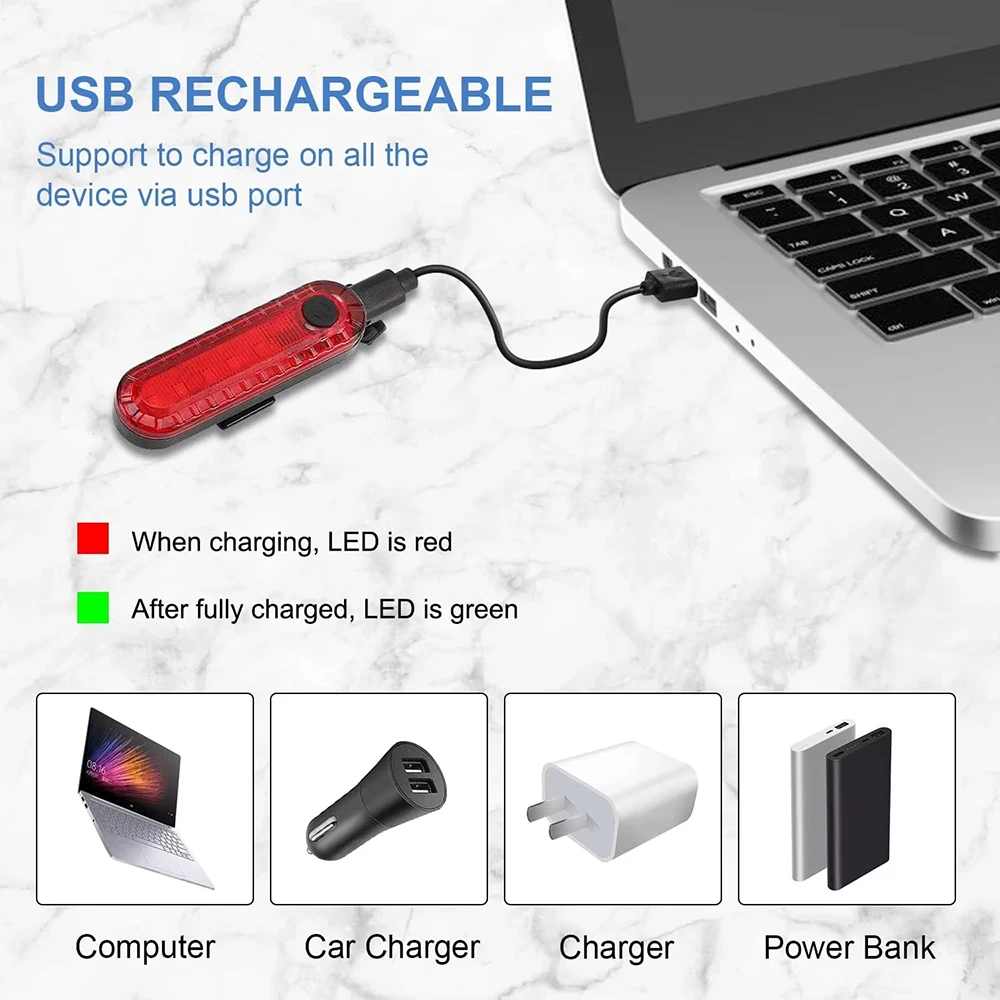 Bisiklet Arka Kuyruk Işık USB  - Bicycle Helmet incelemesi ve fiyatı