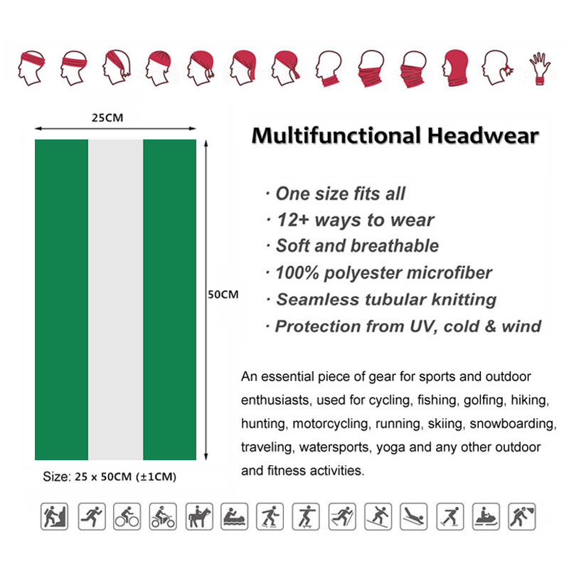 Nijerya Bayrağı Bandana Kadın  - Cycle Gear incelemesi ve fiyatı