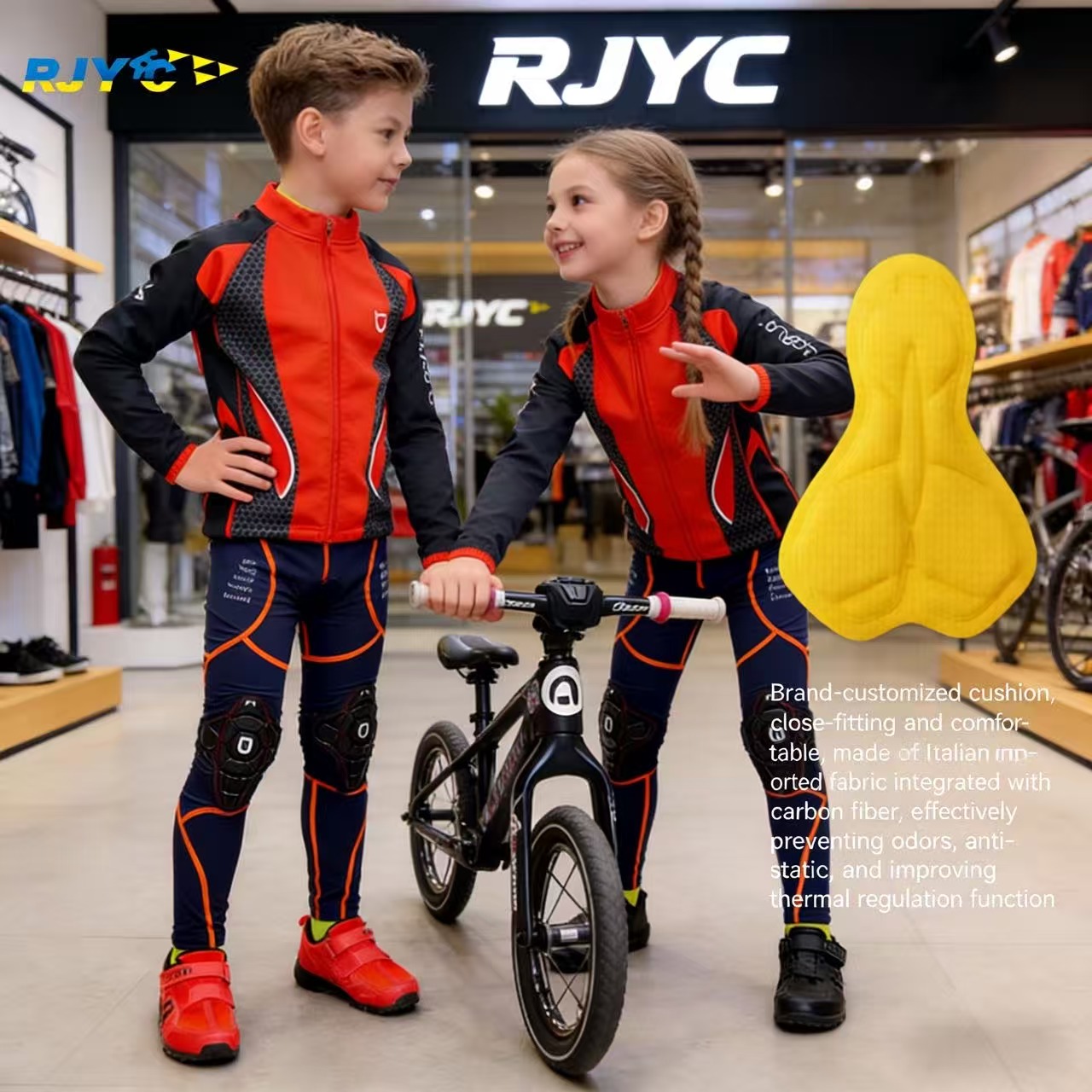 Rjyc Marka İlkbahar ve Yaz Çoc - Cycling Gear Padding incelemesi ve fiyatı