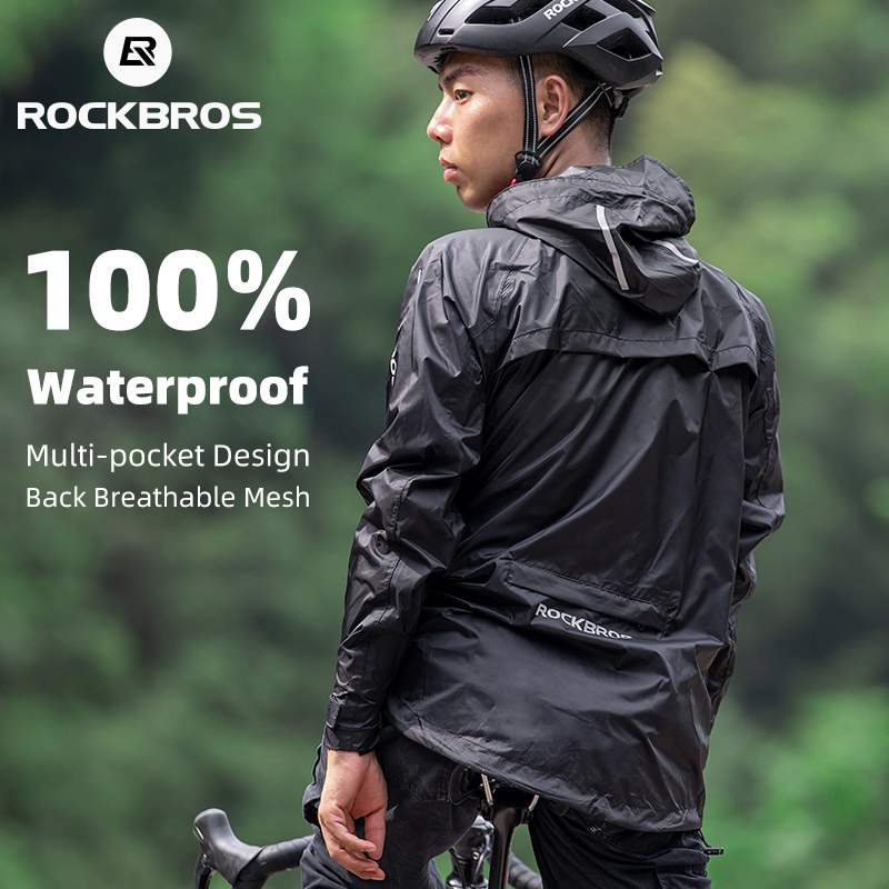 ROCKBROS Su Geçirmez Bisiklet  - Cycling Gear Rain incelemesi ve fiyatı