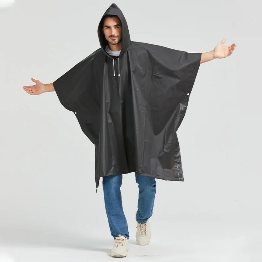 Siyah moda yetişkin su geçirme - Cycling Gear Rain incelemesi ve fiyatı